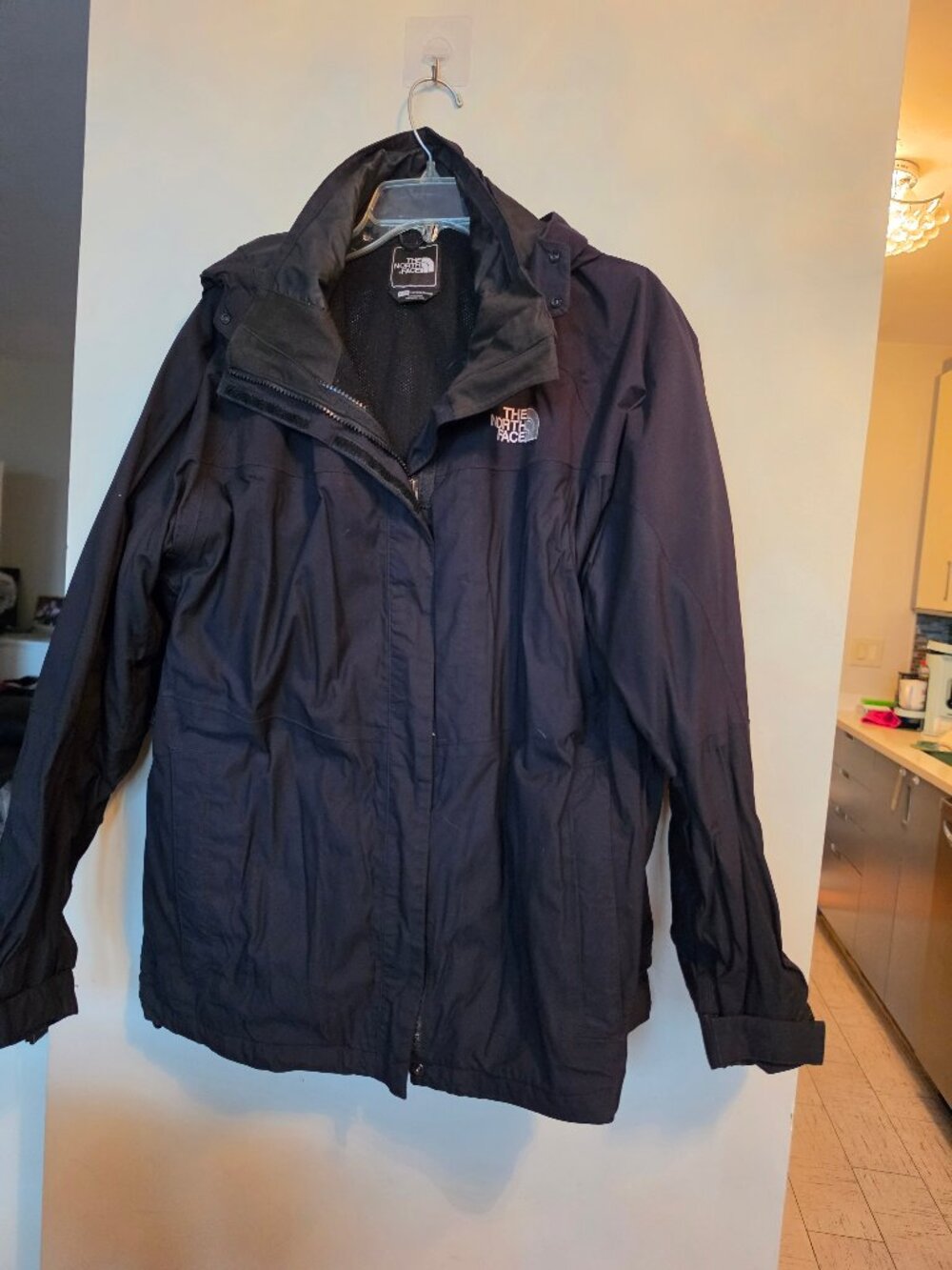 The North Face Triclimate 3-in-1 Waterproof Shell Jacket - Black -Women's XL